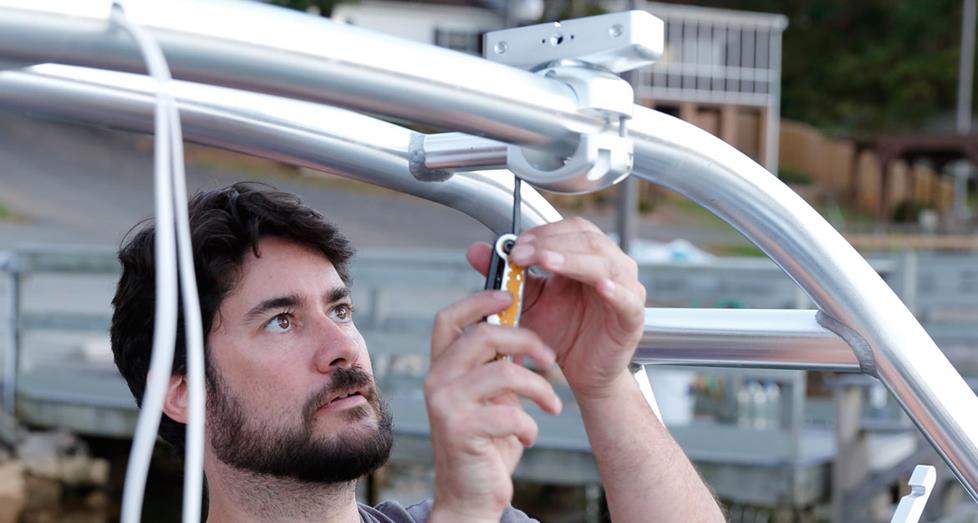 Tower speaker clamps